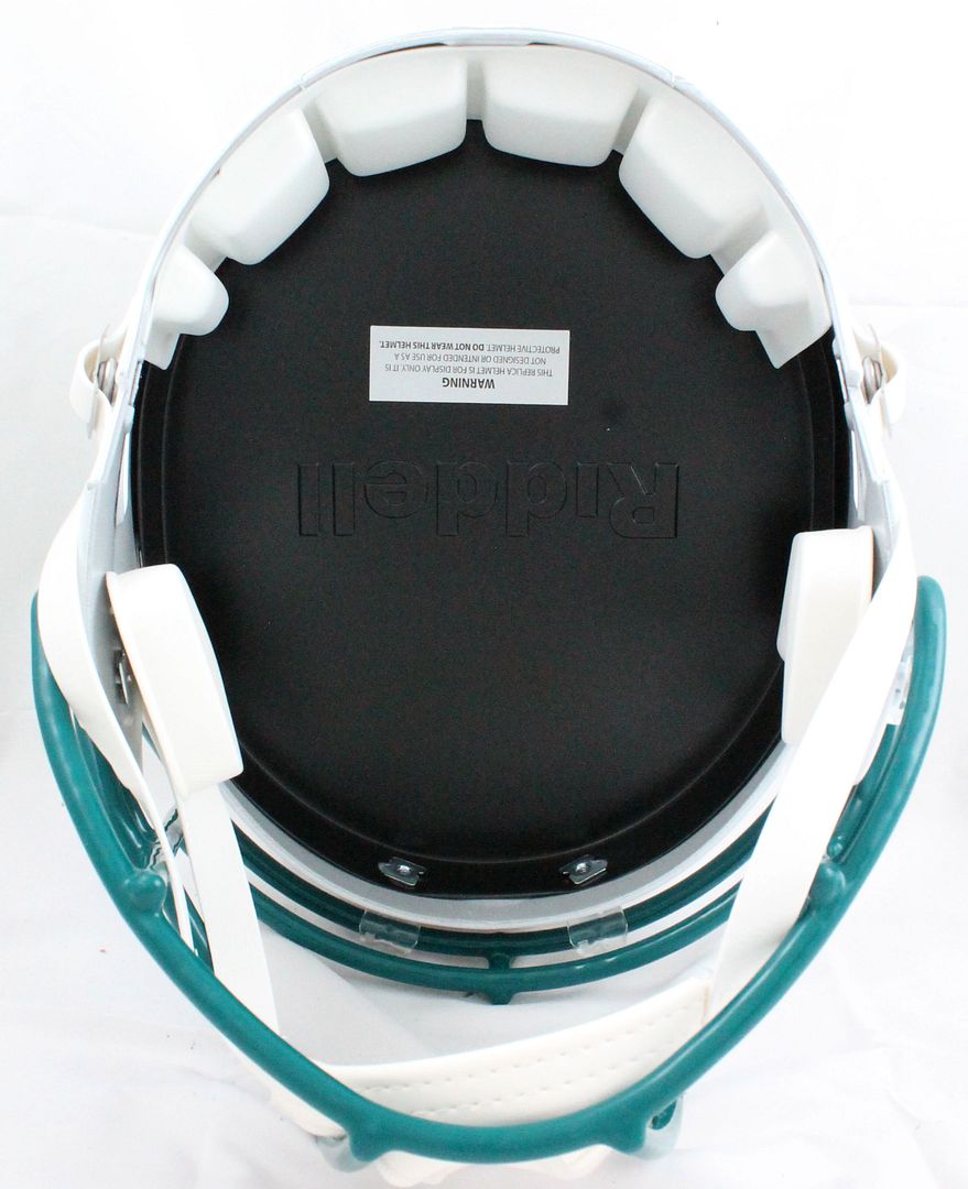Jason Taylor Signed Dolphins Full-Size Speed Helmet Inscribed "HOF 17" (Beckett) at PristineAuction.com Jason Taylor Signed Dolphins Full-Size Speed Helmet Inscribed "HOF 17" (Beckett) at PristineAuction.com