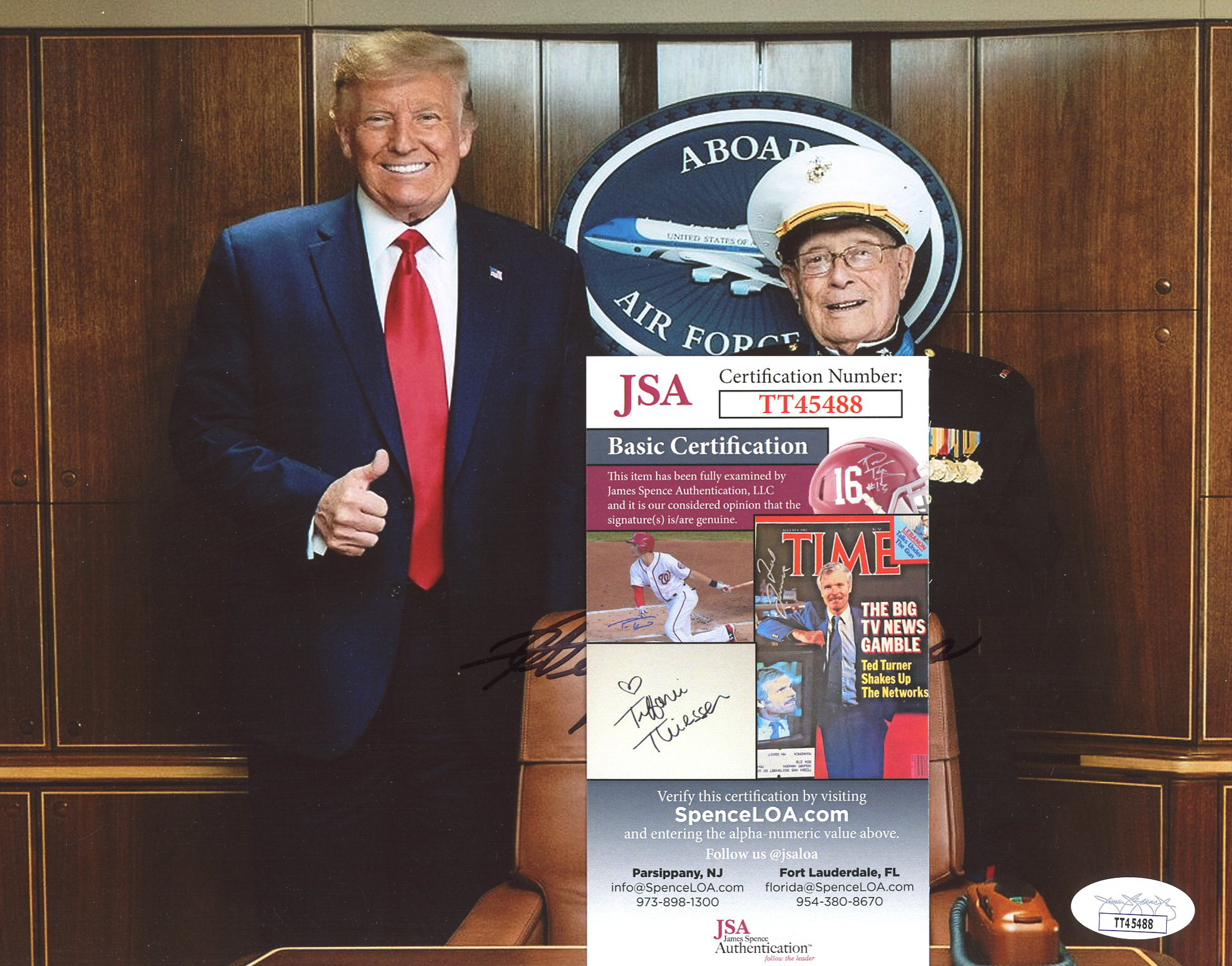 Hershel Williams Signed 8x10 Photo Inscribed "Medal of Honor" (JSA) at PristineAuction.com Hershel Williams Signed 8x10 Photo Inscribed "Medal of Honor" (JSA) at PristineAuction.com