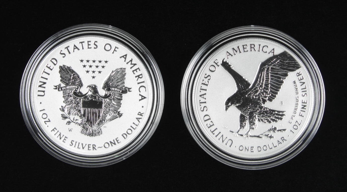 2021-P American Silver Eagle $1 One Dollar Coin - First Strike - Emergency Issue (PCGS MS69) at PristineAuction.com 2021-P American Silver Eagle $1 One Dollar Coin - First Strike - Emergency Issue (PCGS MS69) at PristineAuction.com