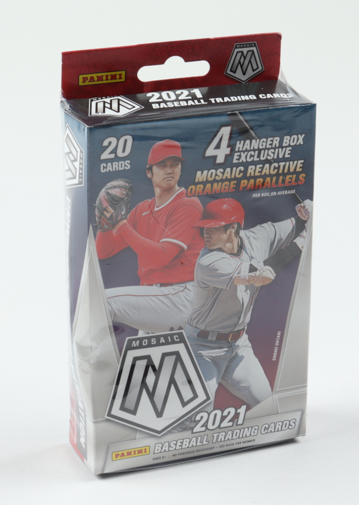 2021 Panini Baseball Mosaic Hanger Box with (20) Cards Barnebys