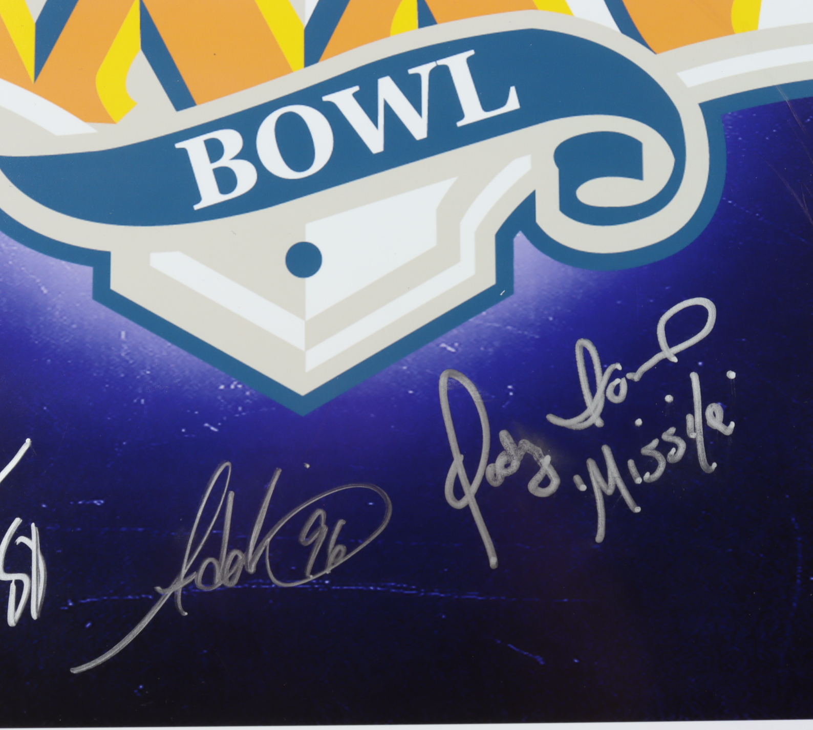Ravens 2001 Super Bowl XXXV Championship Team-Signed LE 16x20 Photo with (13) Signatures Including Trent Dilfer, Jonathan Ogden, Jermaine Lewis, Qadry Ismail (Beckett LOA & JSA COA) at PristineAuction.com Ravens 2001 Super Bowl XXXV Championship Team-Signed LE 16x20 Photo with (13) Signatures Including Trent Dilfer, Jonathan Ogden, Jermaine Lewis, Qadry Ismail (Beckett LOA & JSA COA) at PristineAuction.com