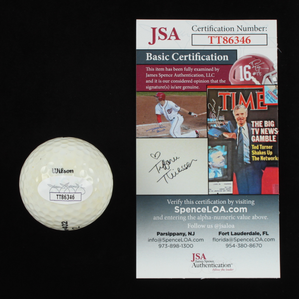 Billy Casper Signed Golf Ball (JSA COA) at PristineAuction.com Billy Casper Signed Golf Ball (JSA COA) at PristineAuction.com