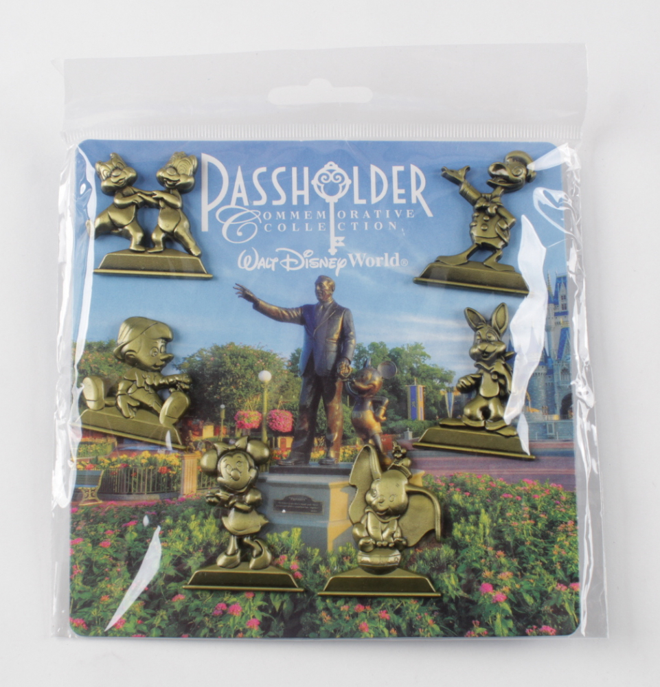Walt Disney Passholder Pin Set with (6) Pins including Retired Brer ...