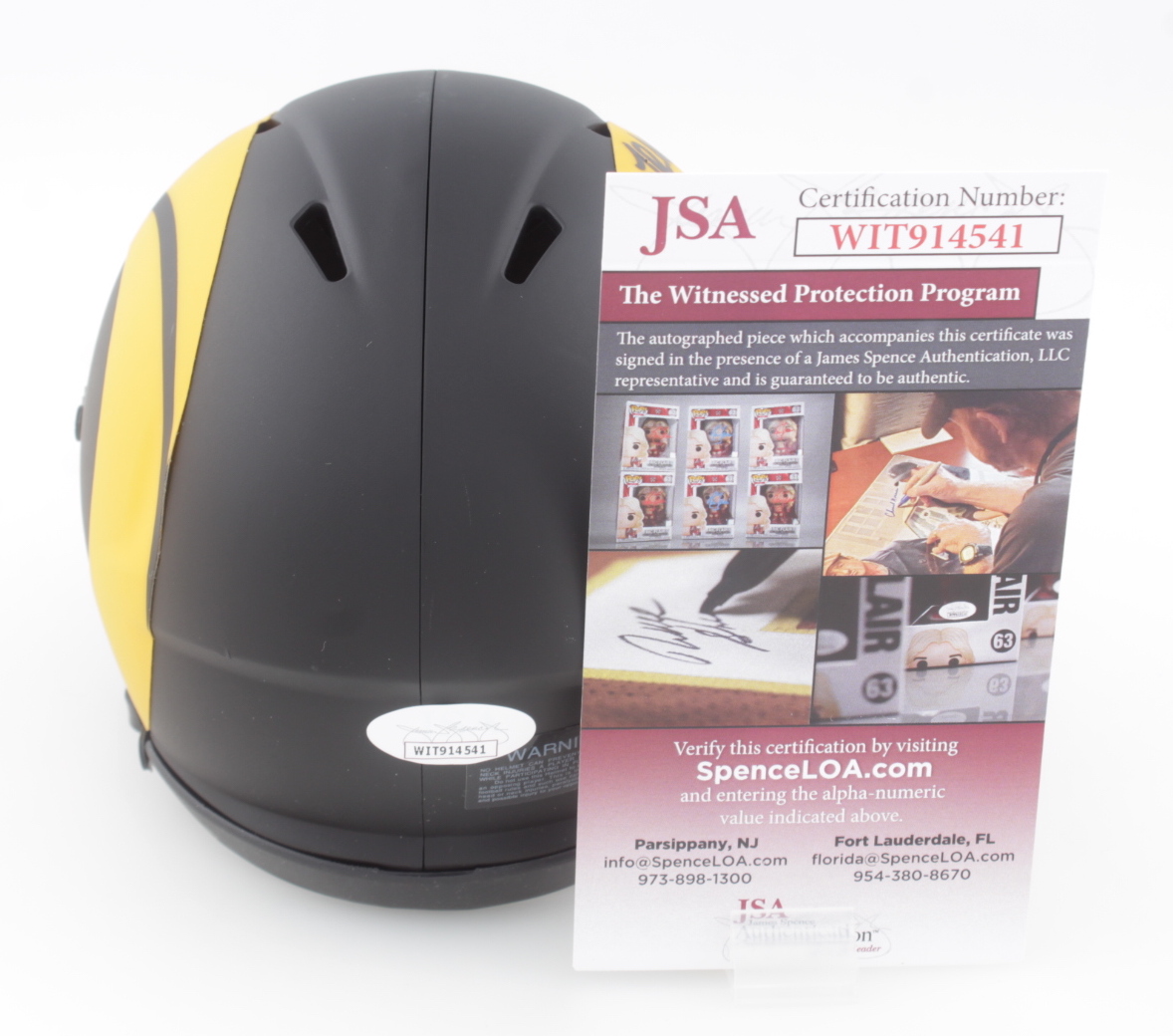 Jalen Ramsey Signed Rams Eclipse Alternate Speed Mini Helmet (JSA COA) at PristineAuction.com Jalen Ramsey Signed Rams Eclipse Alternate Speed Mini Helmet (JSA COA) at PristineAuction.com