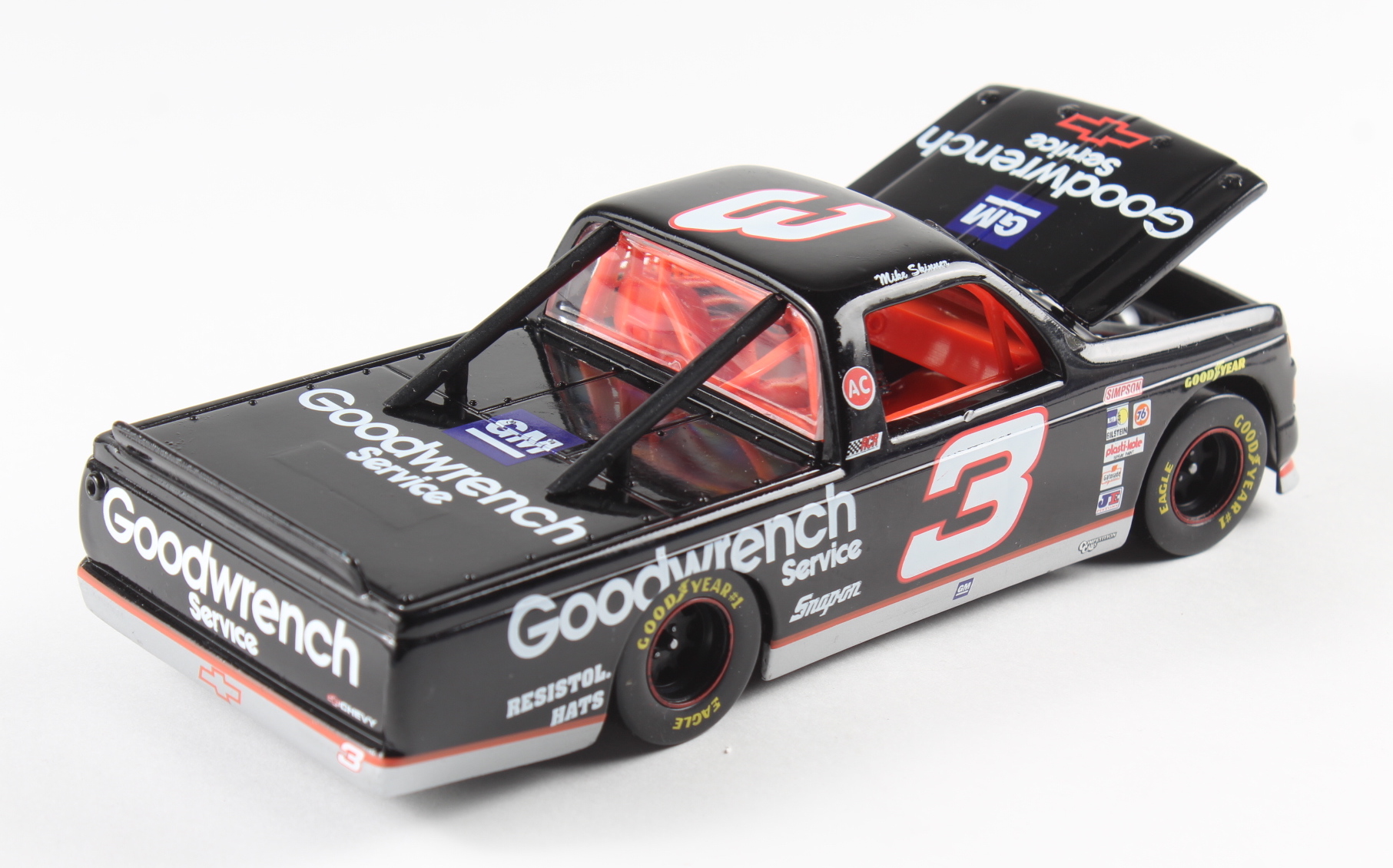 Mike Skinner LE #3 Goodwrench Service 1995 Chevrolet 1:24 Scale Die Cast Truck at PristineAuction.com Mike Skinner LE #3 Goodwrench Service 1995 Chevrolet 1:24 Scale Die Cast Truck at PristineAuction.com