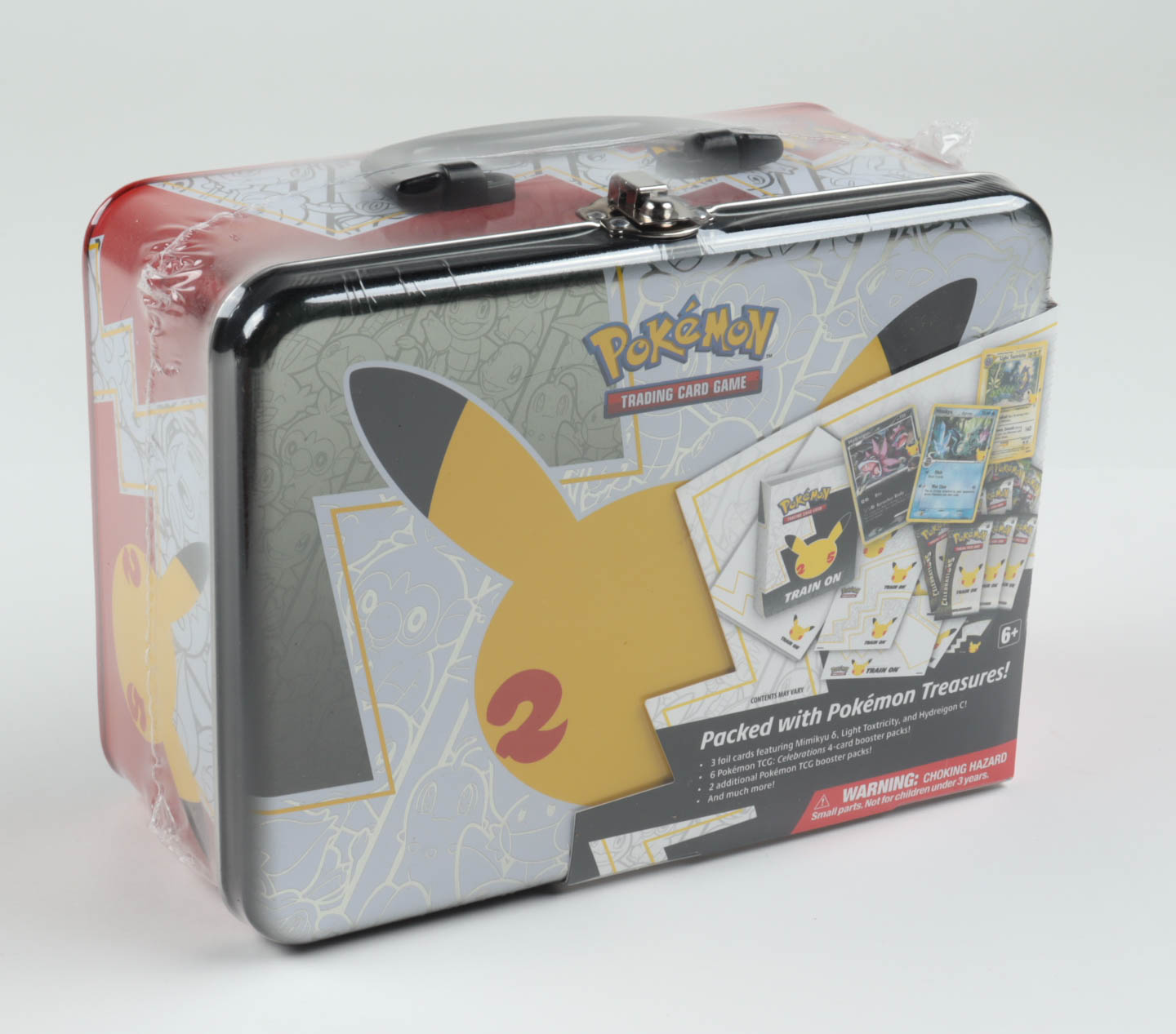 Pokemon TCG: 25th Anniversary - Celebrations Collector Chest with (8) Packs at PristineAuction.com Pokemon TCG: 25th Anniversary - Celebrations Collector Chest with (8) Packs at PristineAuction.com