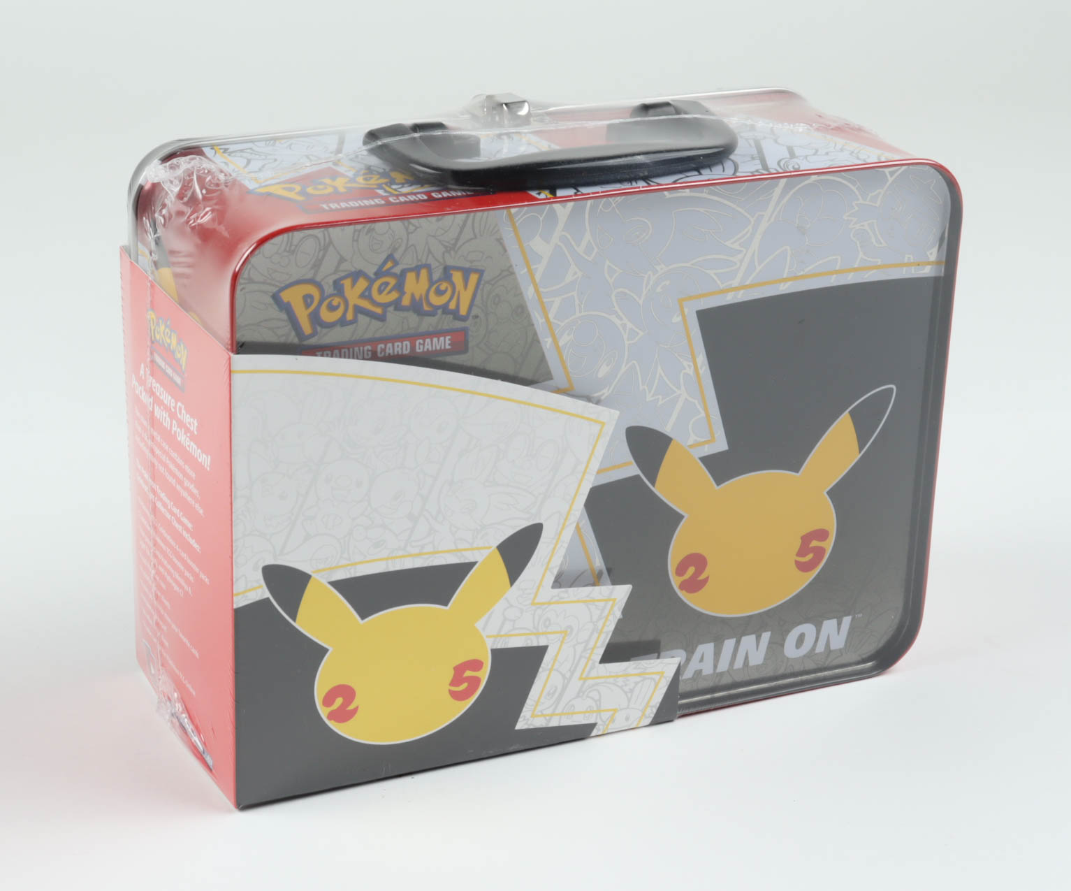 Pokemon TCG: 25th Anniversary - Celebrations Collector Chest with (8) Packs at PristineAuction.com Pokemon TCG: 25th Anniversary - Celebrations Collector Chest with (8) Packs at PristineAuction.com