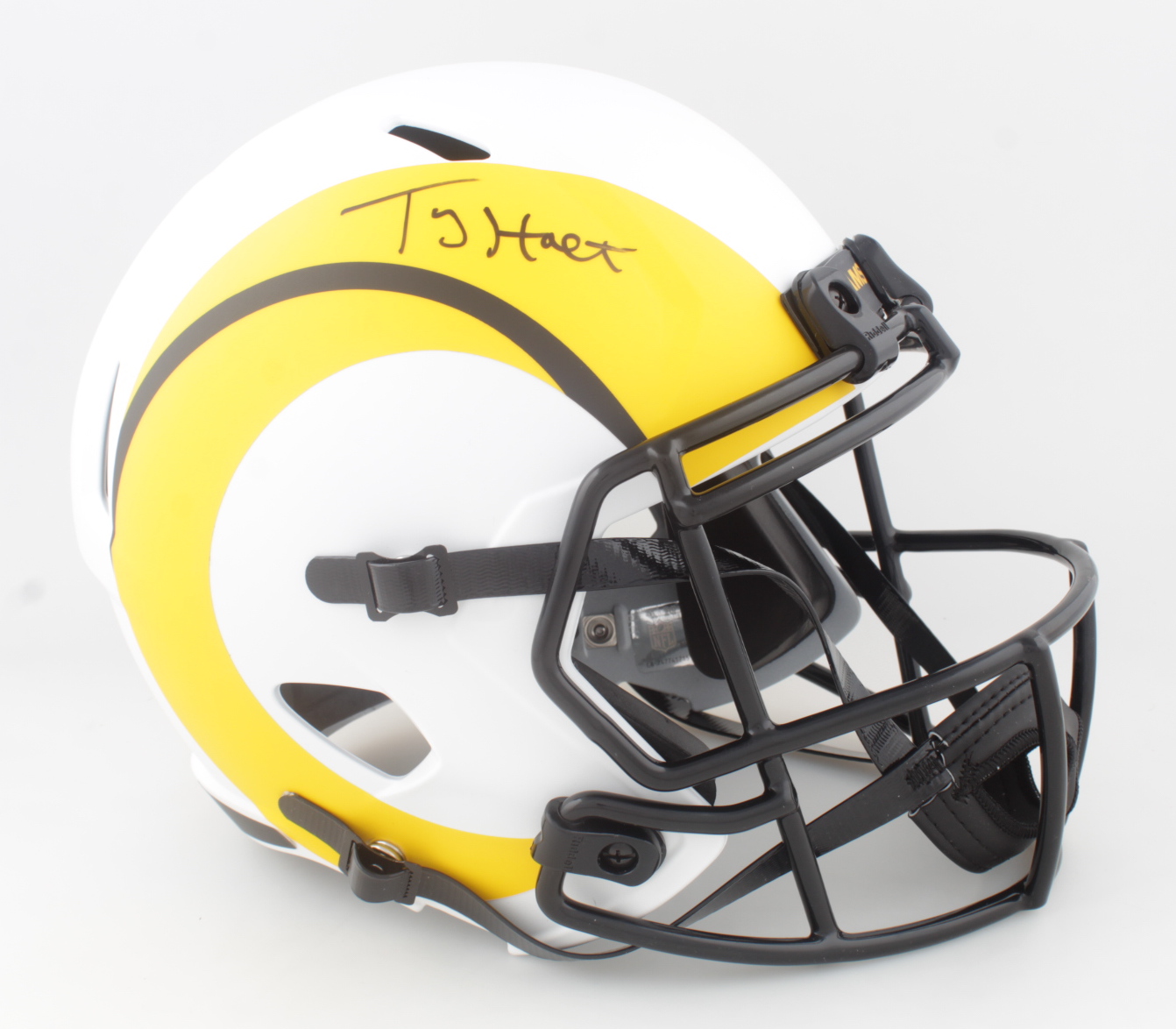 Torry Holt Signed Rams Full Size Lunar Eclipse Alternate Speed Helmet (Beckett COA) at PristineAuction.com Torry Holt Signed Rams Full Size Lunar Eclipse Alternate Speed Helmet (Beckett COA) at PristineAuction.com