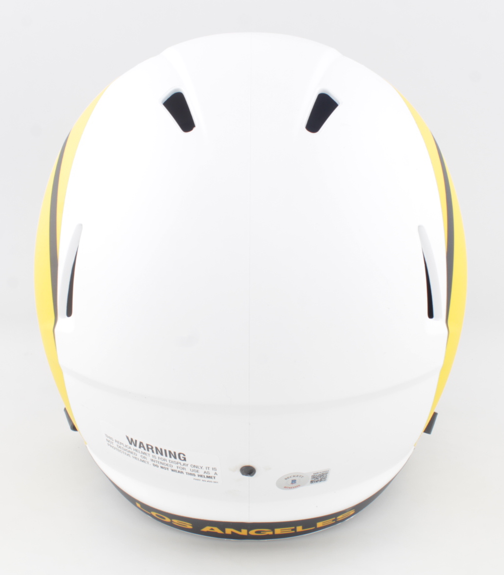 Torry Holt Signed Rams Full Size Lunar Eclipse Alternate Speed Helmet (Beckett COA) at PristineAuction.com Torry Holt Signed Rams Full Size Lunar Eclipse Alternate Speed Helmet (Beckett COA) at PristineAuction.com