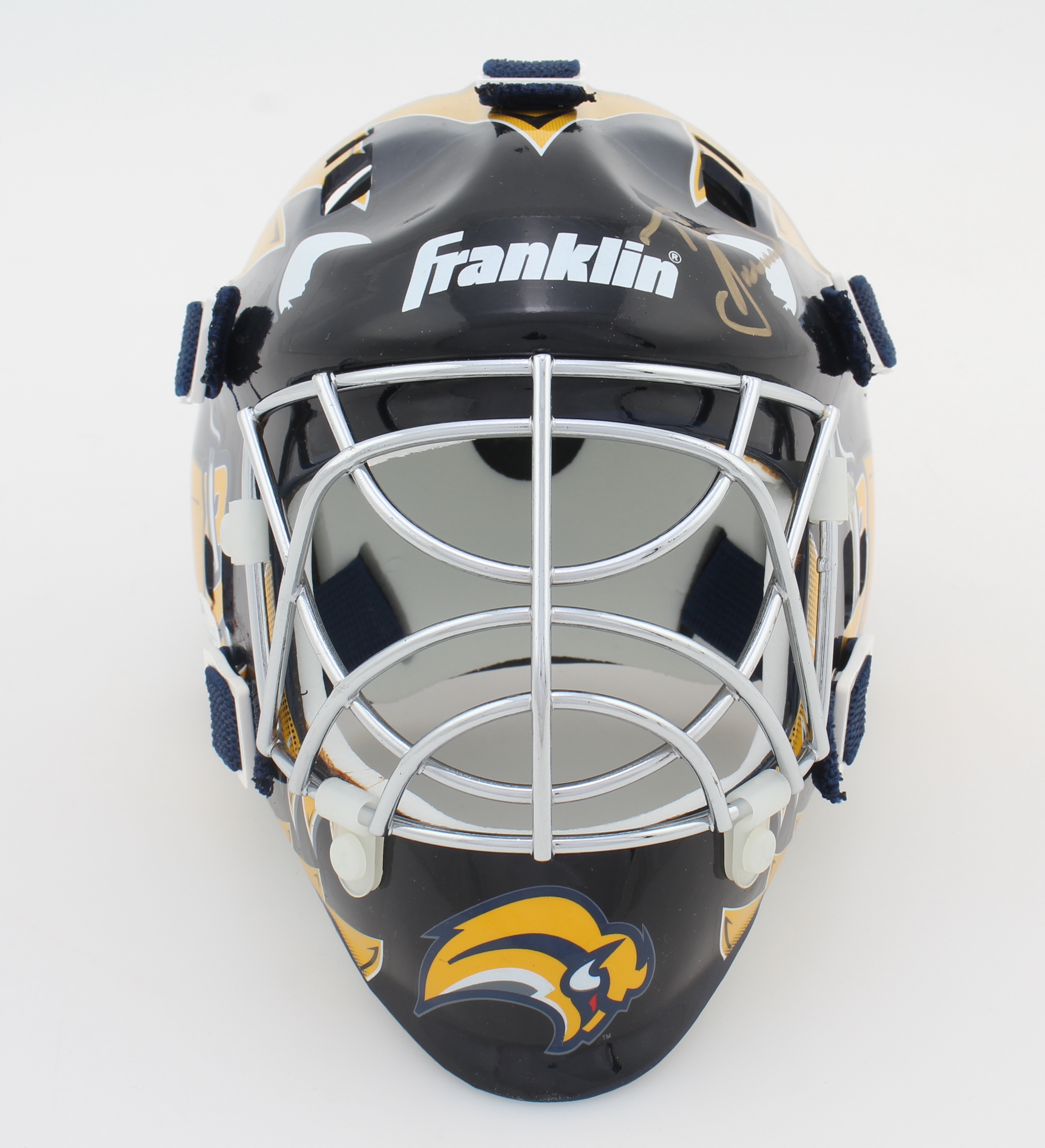 Tom Barrasso Signed Sabres Mini Hockey Goalie Mask (JSA COA) at PristineAuction.com Tom Barrasso Signed Sabres Mini Hockey Goalie Mask (JSA COA) at PristineAuction.com