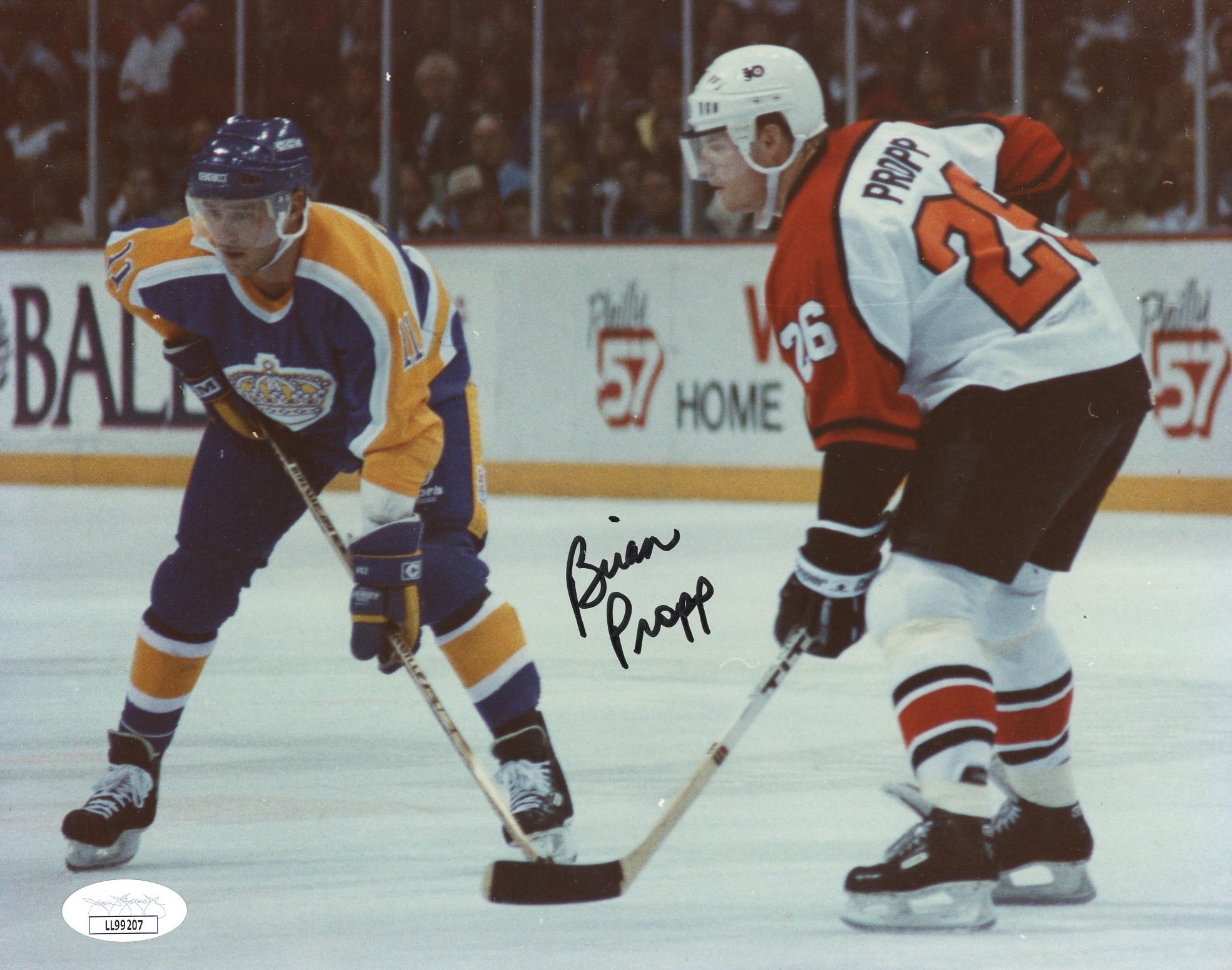Brian Propp Signed Flyers 8x10 Photo (JSA) at PristineAuction.com Brian Propp Signed Flyers 8x10 Photo (JSA) at PristineAuction.com