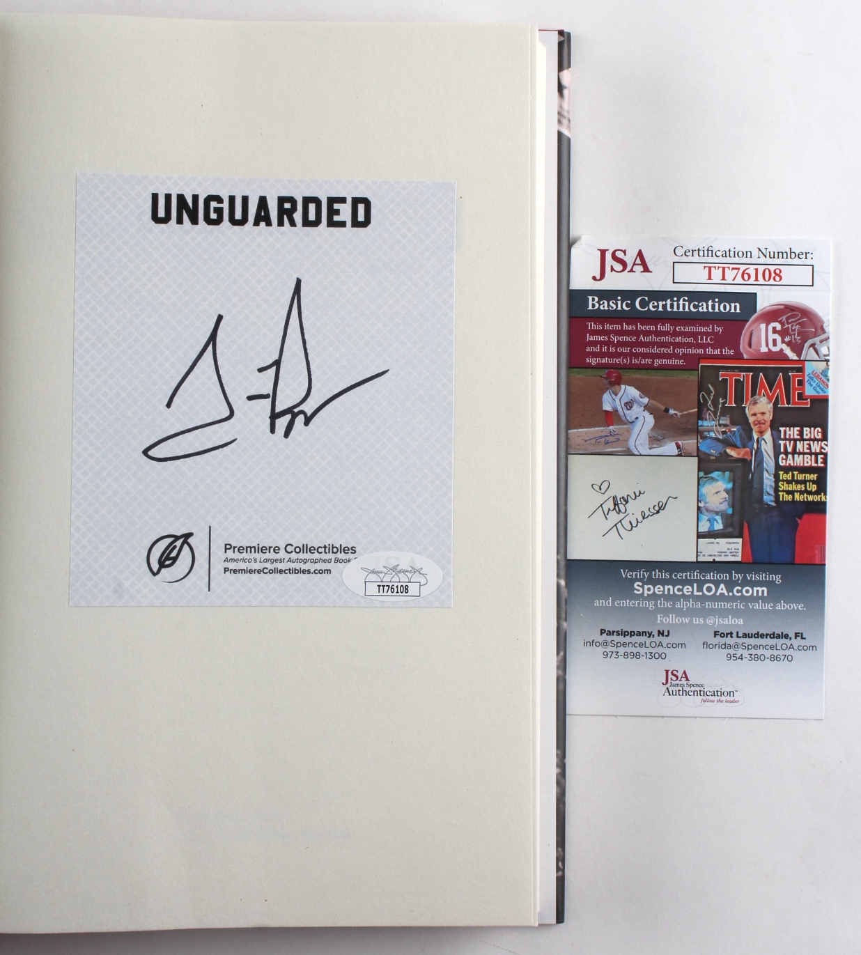 Scottie Pippen Signed "Unguarded" Hardcover Book (JSA COA) at PristineAuction.com Scottie Pippen Signed "Unguarded" Hardcover Book (JSA COA) at PristineAuction.com