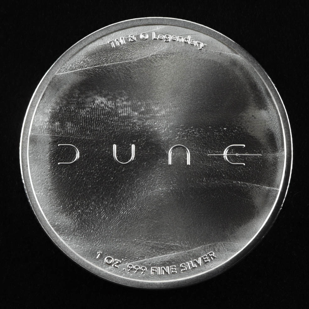 DUNE House Harkonnen 1 oz .999 Fine Silver Bullion Round at PristineAuction.com DUNE House Harkonnen 1 oz .999 Fine Silver Bullion Round at PristineAuction.com