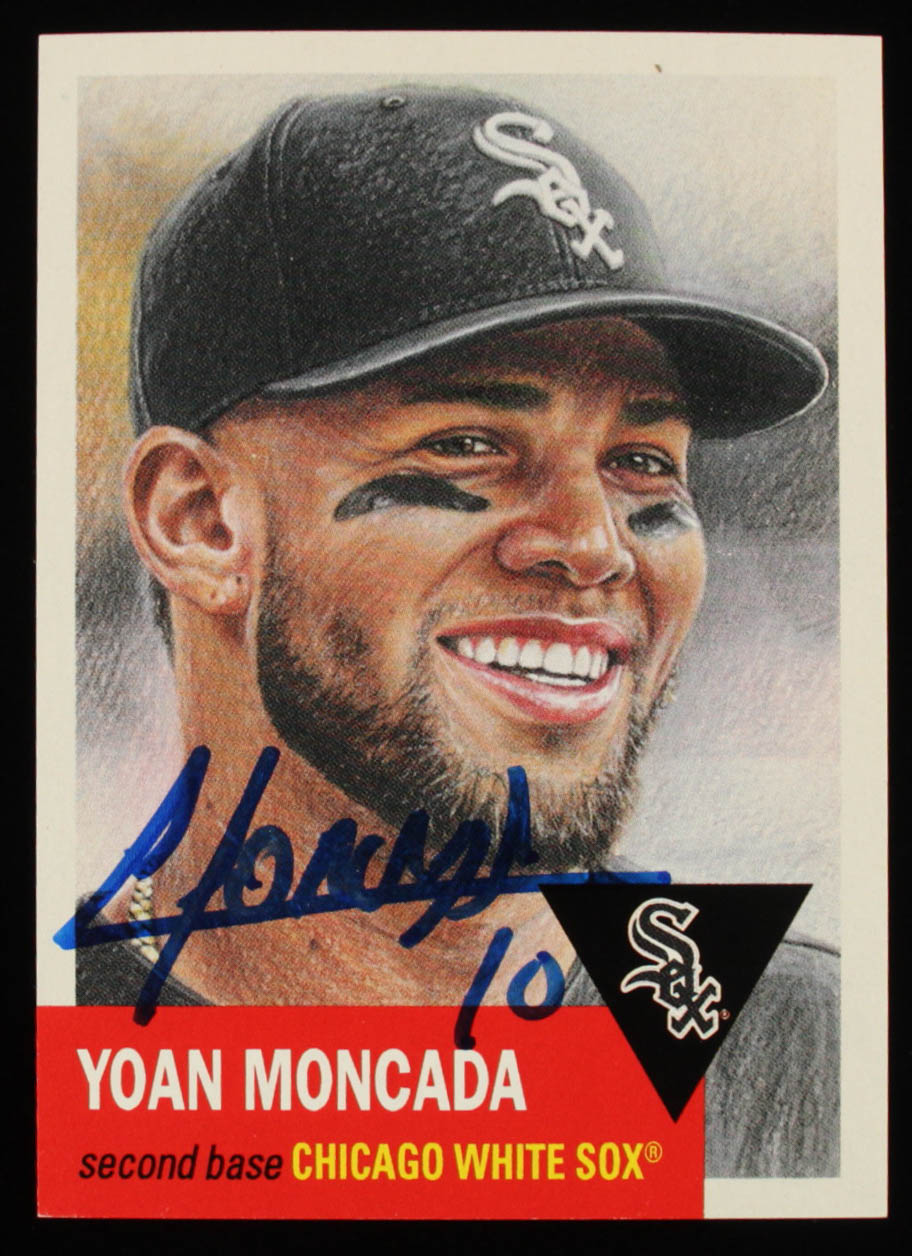 Yoan Moncada Signed 2018 Topps Living #26 (Beckett COA) at PristineAuction.com Yoan Moncada Signed 2018 Topps Living #26 (Beckett COA) at PristineAuction.com