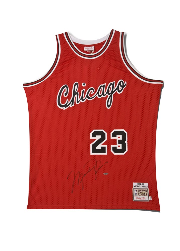 Michael Jordan Signed Bulls Authentic Mitchell & Ness Jersey (UDA) at PristineAuction.com Michael Jordan Signed Bulls Authentic Mitchell & Ness Jersey (UDA) at PristineAuction.com