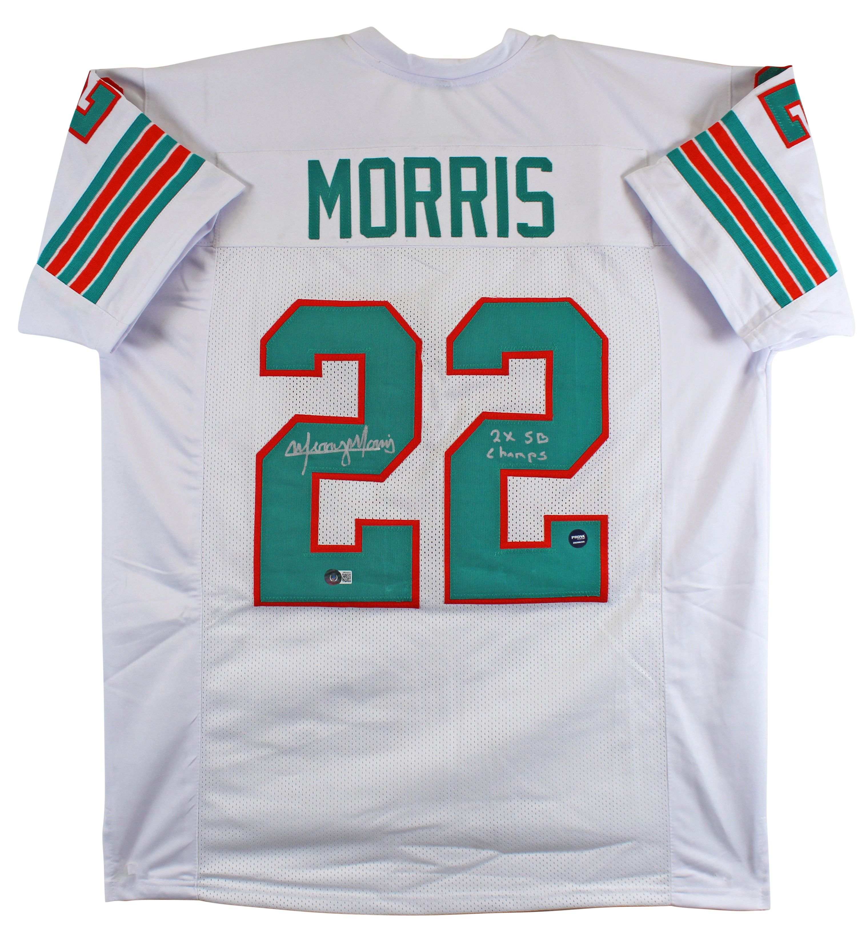 Mercury Morris Signed Jersey Inscribed "2x SB Champs" (Beckett & Prova) at PristineAuction.com Mercury Morris Signed Jersey Inscribed "2x SB Champs" (Beckett & Prova) at PristineAuction.com