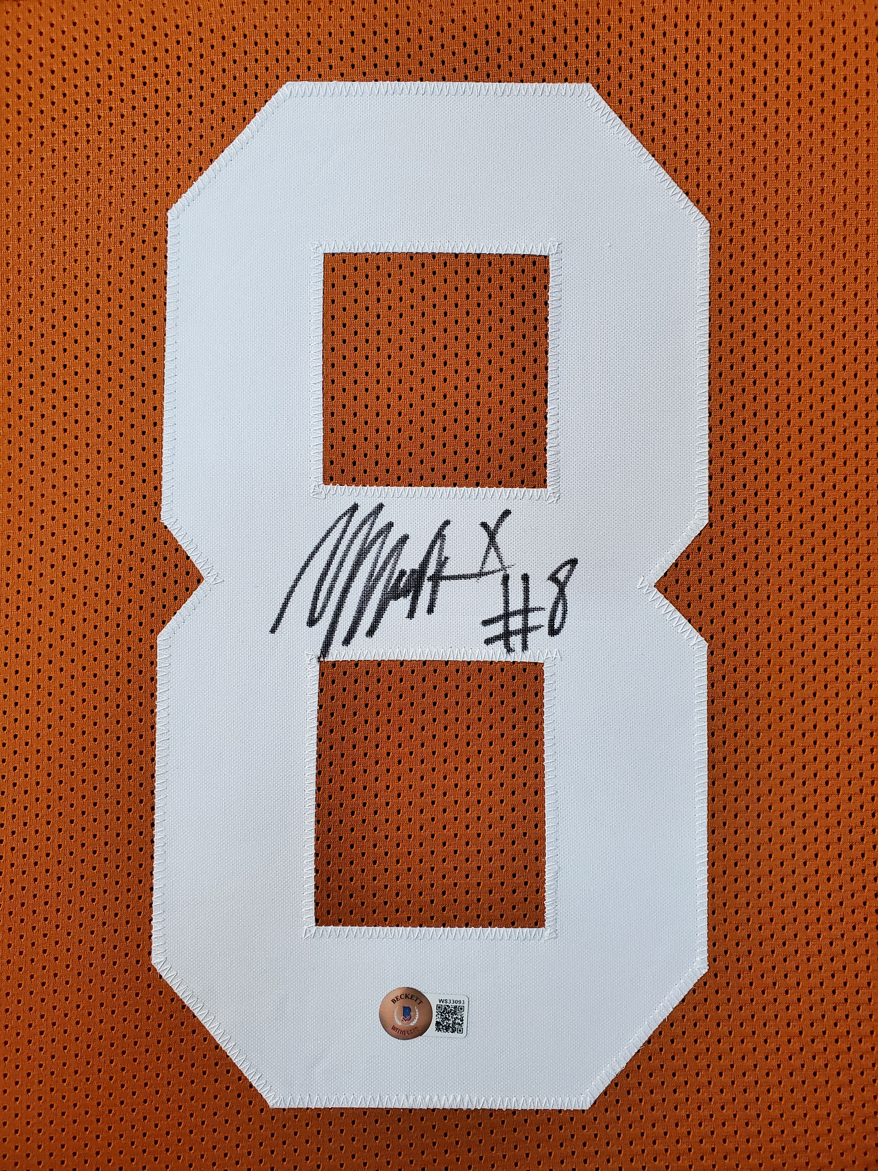 Xavier Worthy Signed 34x42 Custom Framed Jersey Display (Beckett Hologram) at PristineAuction.com Xavier Worthy Signed 34x42 Custom Framed Jersey Display (Beckett Hologram) at PristineAuction.com