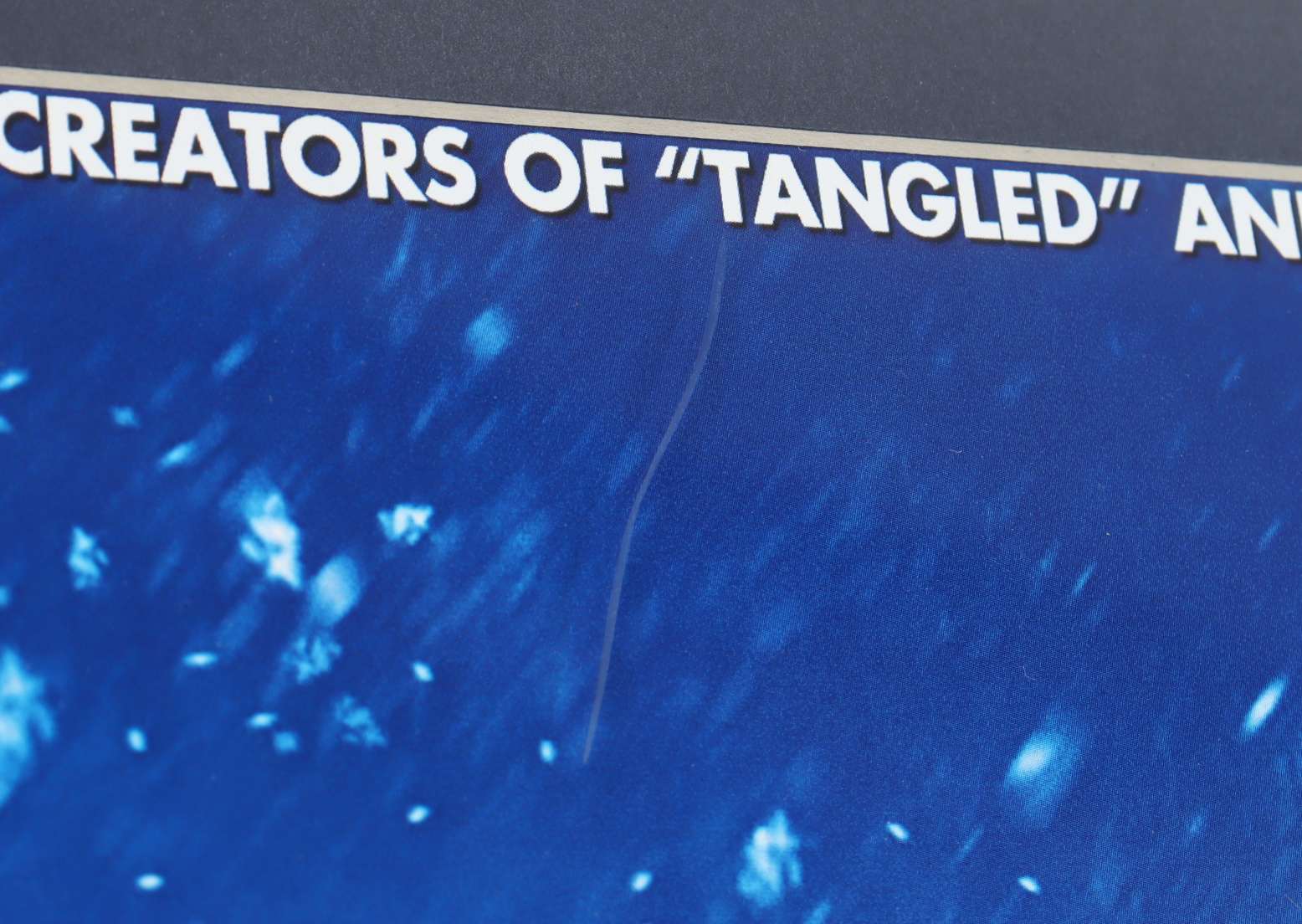 "Frozen" 15x22 Custom Framed Movie Poster Display with (2) Movie Pins at PristineAuction.com "Frozen" 15x22 Custom Framed Movie Poster Display with (2) Movie Pins at PristineAuction.com