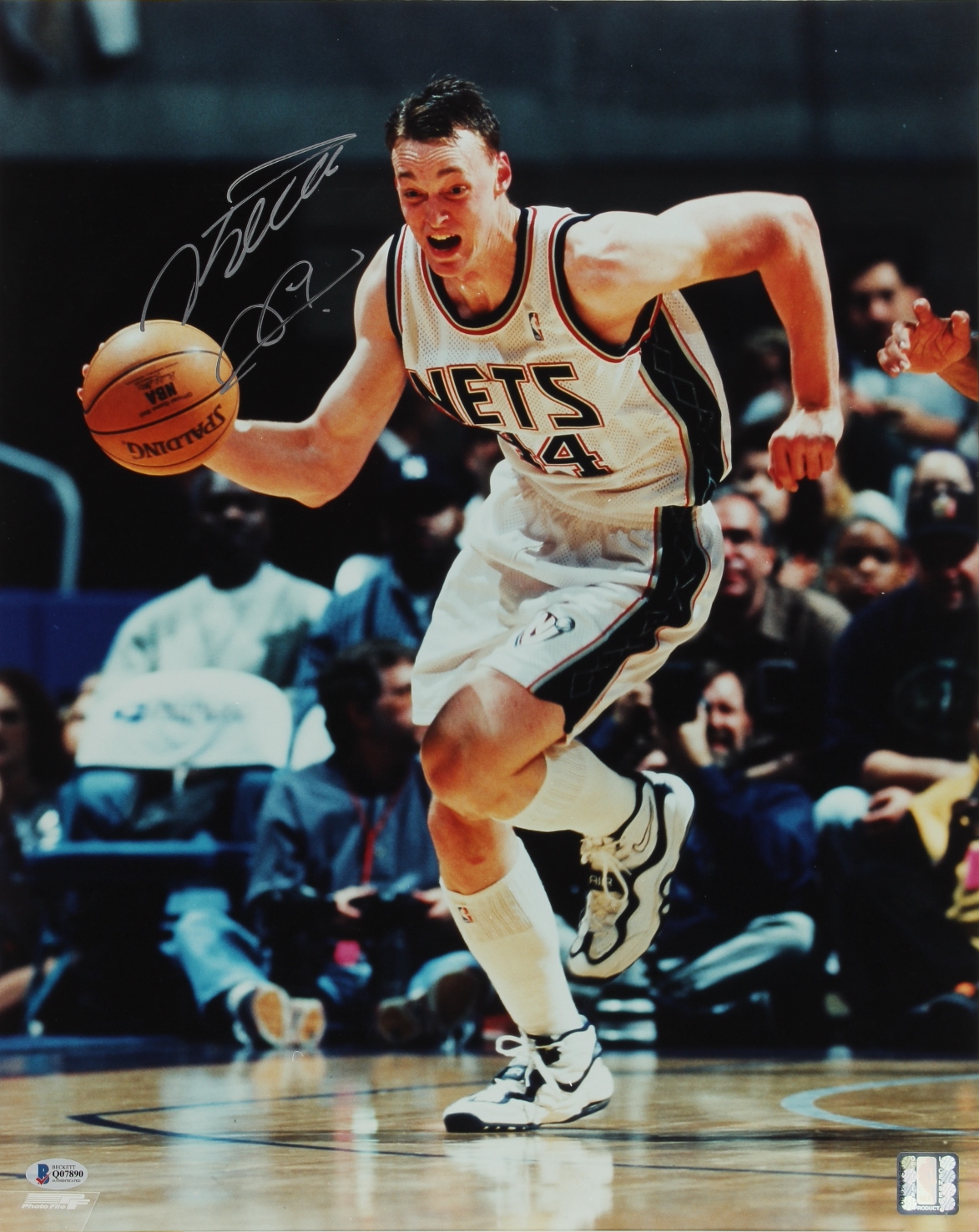 Keith Van Horne Signed Nets 16x20 Photo (Beckett COA) at PristineAuction.com Keith Van Horne Signed Nets 16x20 Photo (Beckett COA) at PristineAuction.com