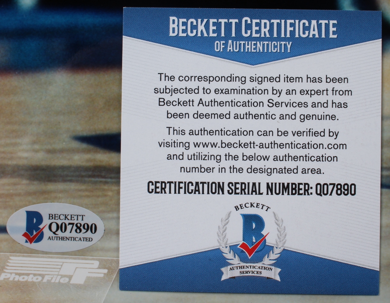 Keith Van Horne Signed Nets 16x20 Photo (Beckett COA) at PristineAuction.com Keith Van Horne Signed Nets 16x20 Photo (Beckett COA) at PristineAuction.com