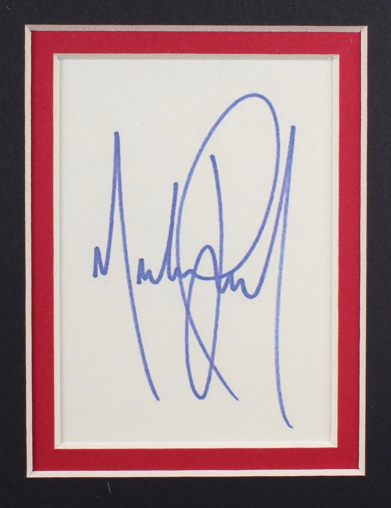 Michael Jackson 13x16 Custom Framed Matted Photo Display at PristineAuction.com Michael Jackson 13x16 Custom Framed Matted Photo Display at PristineAuction.com