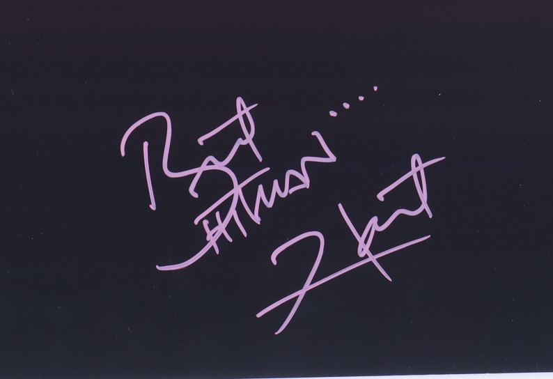 Bret "Hitman" Hart Signed WWE 16x20 Photo (Beckett) at PristineAuction.com Bret "Hitman" Hart Signed WWE 16x20 Photo (Beckett) at PristineAuction.com