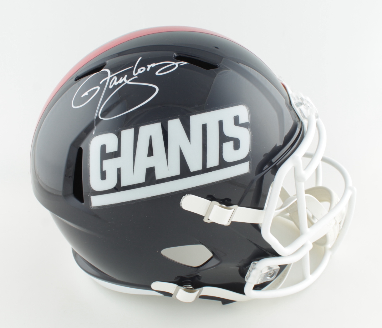 Lawrence Taylor Signed Giants Full-Size Speed Helmet (JSA) at PristineAuction.com Lawrence Taylor Signed Giants Full-Size Speed Helmet (JSA) at PristineAuction.com