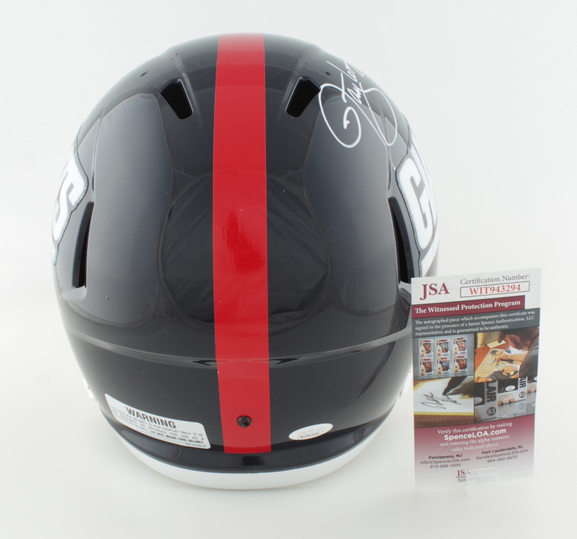 Lawrence Taylor Signed Giants Full-Size Speed Helmet (JSA) at PristineAuction.com Lawrence Taylor Signed Giants Full-Size Speed Helmet (JSA) at PristineAuction.com