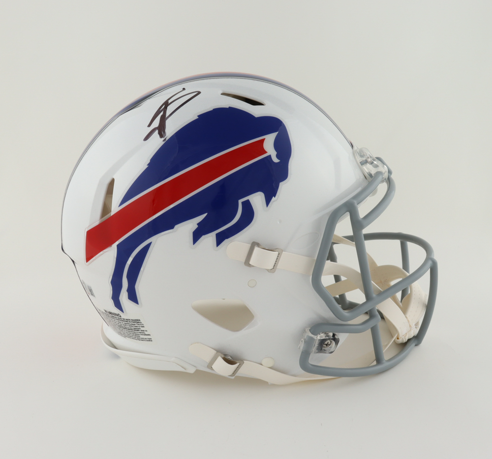 Stefon Diggs Signed Bills Full-Size Authentic On-Field Speed Helmet (Beckett) at PristineAuction.com Stefon Diggs Signed Bills Full-Size Authentic On-Field Speed Helmet (Beckett) at PristineAuction.com