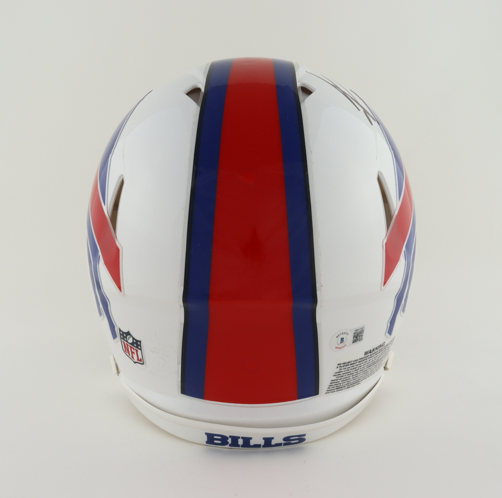 Stefon Diggs Signed Bills Full-Size Authentic On-Field Speed Helmet (Beckett) at PristineAuction.com Stefon Diggs Signed Bills Full-Size Authentic On-Field Speed Helmet (Beckett) at PristineAuction.com