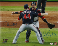 Daniel Hudson & Yan Gomez Signed Nationals 16x20 Photo (PSA COA) at PristineAuction.com