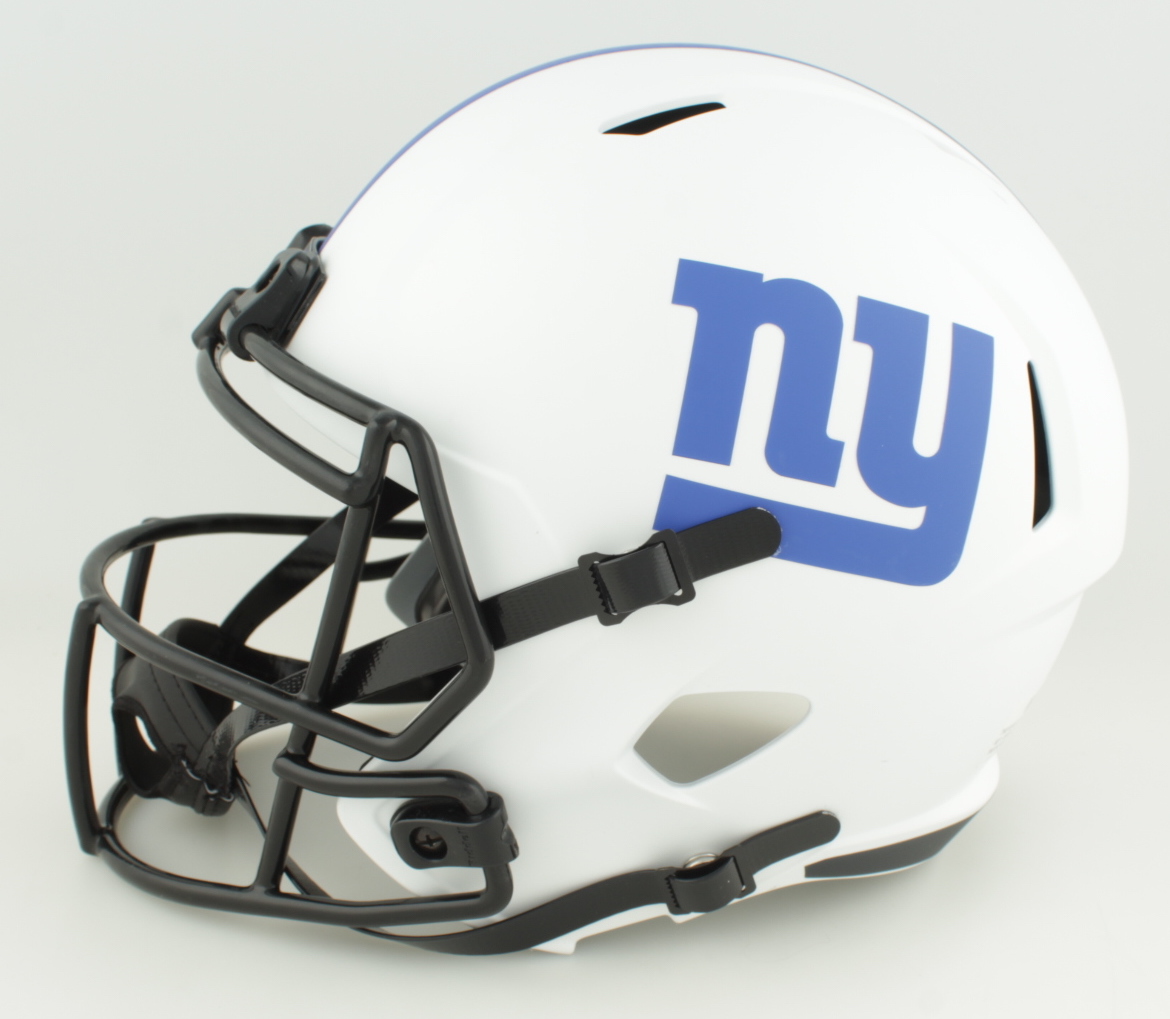 Lawrence Taylor Signed Giants Full-Size Lunar Eclipse Alternate Speed Helmet Inscribed "LT Was A Bad M***********" (JSA COA) at PristineAuction.com Lawrence Taylor Signed Giants Full-Size Lunar Eclipse Alternate Speed Helmet Inscribed "LT Was A Bad M***********" (JSA COA) at PristineAuction.com