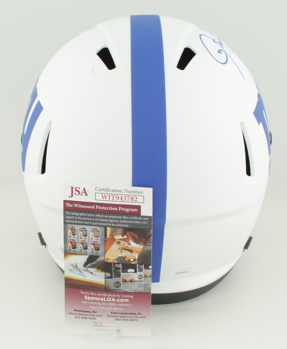 Lawrence Taylor Signed Giants Full-Size Lunar Eclipse Alternate Speed Helmet Inscribed "LT Was A Bad M***********" (JSA COA) at PristineAuction.com Lawrence Taylor Signed Giants Full-Size Lunar Eclipse Alternate Speed Helmet Inscribed "LT Was A Bad M***********" (JSA COA) at PristineAuction.com