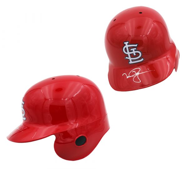 Mark McGwire Signed Cardinals Authentic Full-Size Batting Helmet (Radtke) at PristineAuction.com Mark McGwire Signed Cardinals Authentic Full-Size Batting Helmet (Radtke) at PristineAuction.com