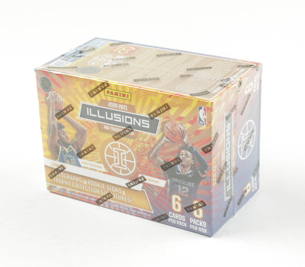 2020-21 Panini Illusions NBA Basketball Blaster Box with (6) Packs ...