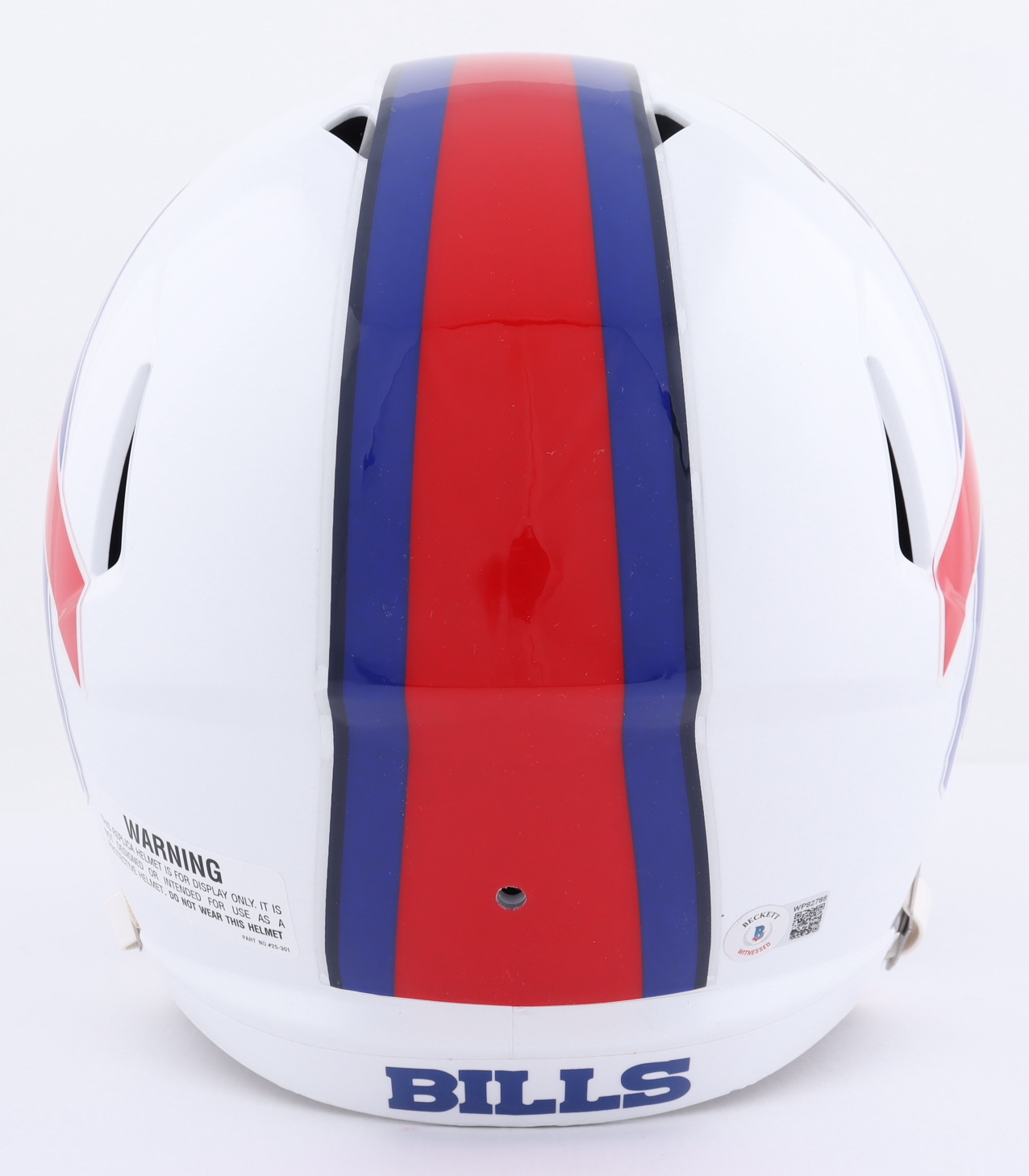 Stefon Diggs Signed Bills Full-Size Speed Helmet (Beckett Hologram) at PristineAuction.com Stefon Diggs Signed Bills Full-Size Speed Helmet (Beckett Hologram) at PristineAuction.com
