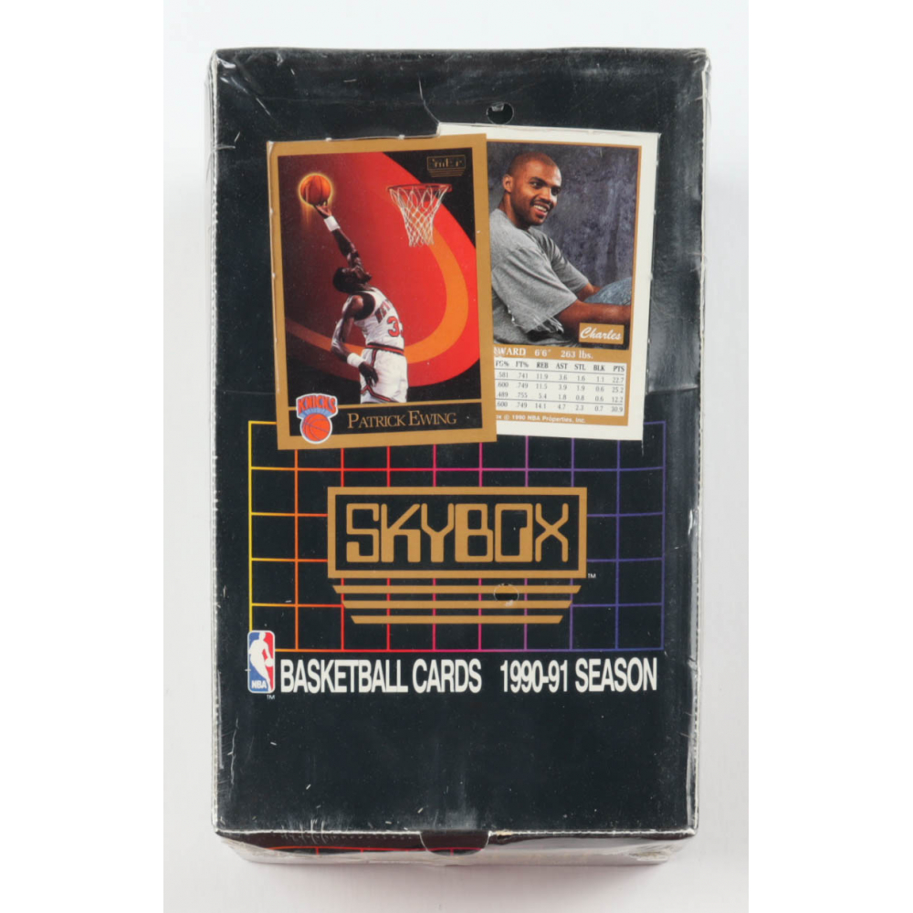 1990 / 91 Skybox Series 1 Basketball Wax Box with (36) Packs Pristine