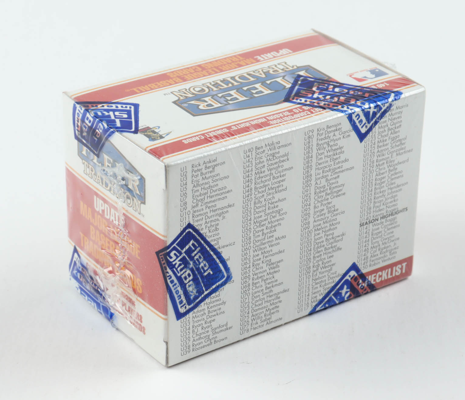 1999 Fleer Tradition Update Baseball Complete Set of (150) Cards with Josh Beckett #U122 RC, Rick Ankiel #U1 RC, Alfonso Soriano #U5 RC, Eric Gagne #U42 RC at PristineAuction.com 1999 Fleer Tradition Update Baseball Complete Set of (150) Cards with Josh Beckett #U122 RC, Rick Ankiel #U1 RC, Alfonso Soriano #U5 RC, Eric Gagne #U42 RC at PristineAuction.com