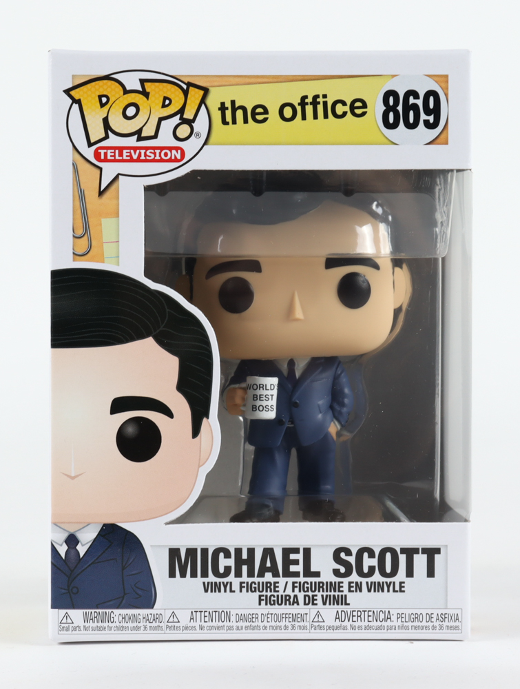 Michael Scott "The Office" #869 Funko Pop! Vinyl Figure at PristineAuction.com Michael Scott "The Office" #869 Funko Pop! Vinyl Figure at PristineAuction.com