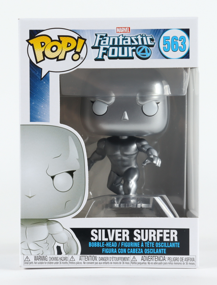 Silver Surfer Fantastic Four 563 Funko Pop Vinyl Figure Pristine Silver Surfer Fantastic Four 563 Funko Pop Vinyl Figure Pristine