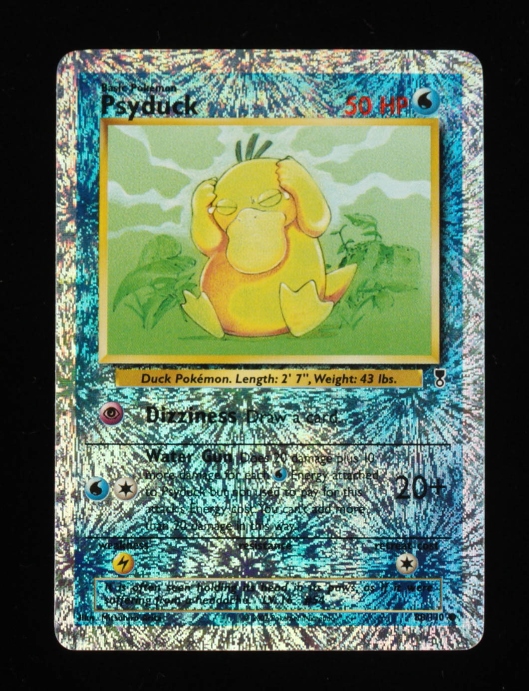 Psyduck 2002 Pokemon Legendary Collection Reverse Foil #88 at PristineAuction.com Psyduck 2002 Pokemon Legendary Collection Reverse Foil #88 at PristineAuction.com