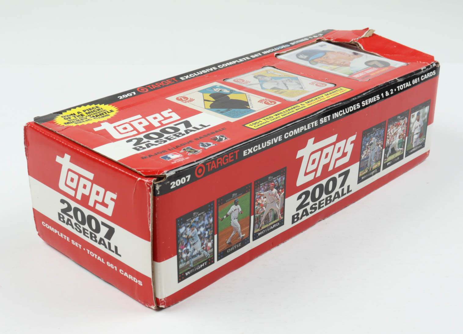 2007 Topps Target Exclusive Baseball Complete Set of (663) Cards with ...