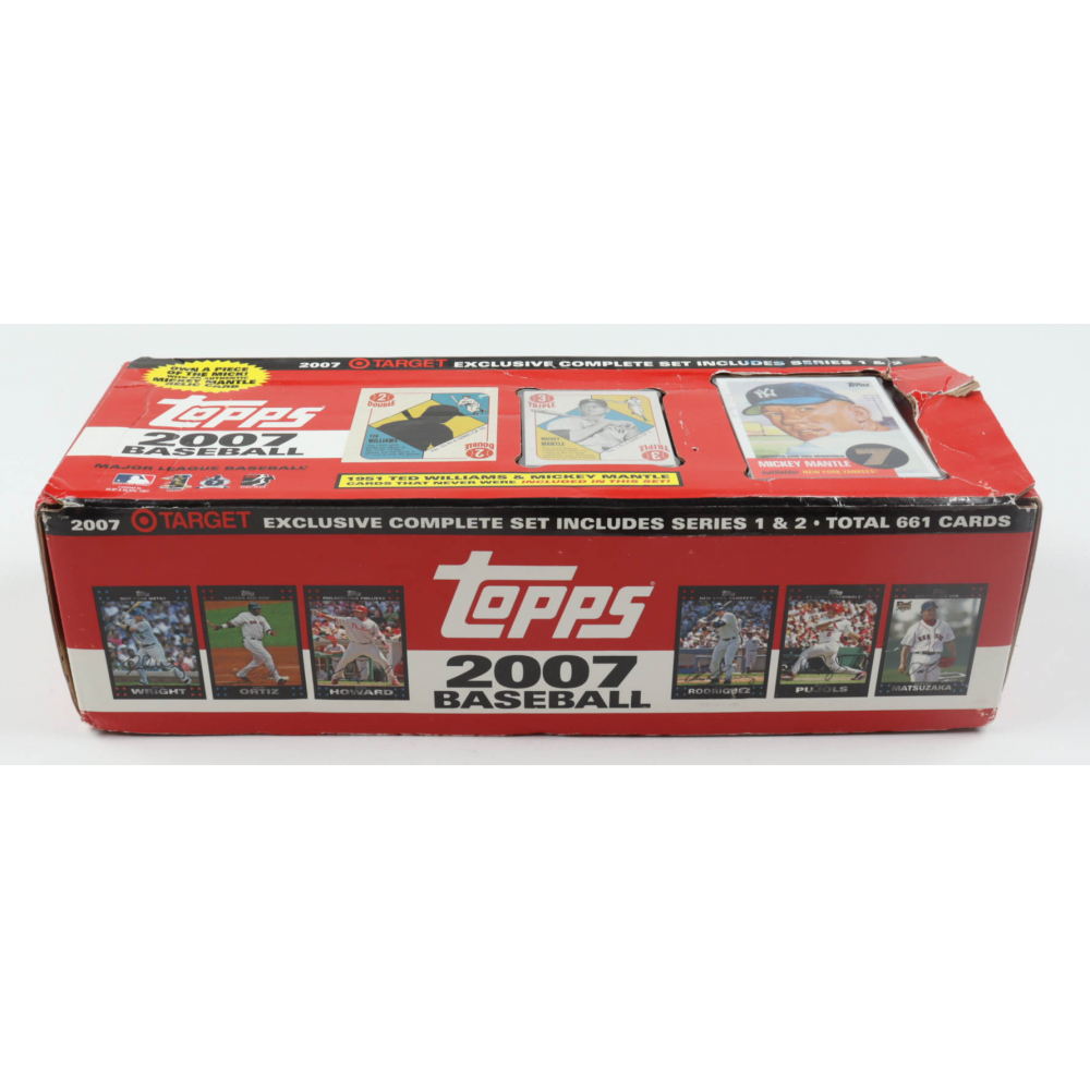 2007 Topps Target Exclusive Baseball Complete Set of (663) Cards with ...