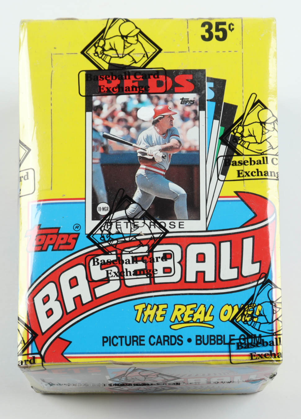 1986 Topps "The Real One" Bubble Gum Baseball Cards with (36) Packs (BBCE Certified) at PristineAuction.com 1986 Topps "The Real One" Bubble Gum Baseball Cards with (36) Packs (BBCE Certified) at PristineAuction.com