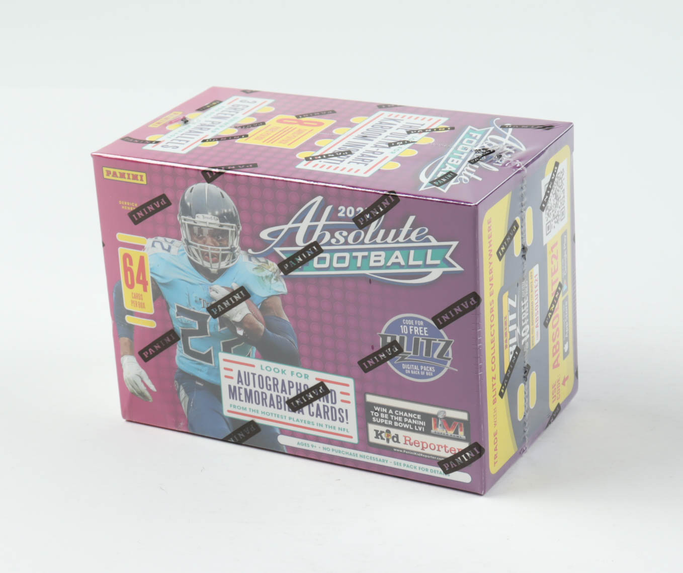 2021 Panini Absolute Football Blaster Box with (8) Packs at PristineAuction.com 2021 Panini Absolute Football Blaster Box with (8) Packs at PristineAuction.com