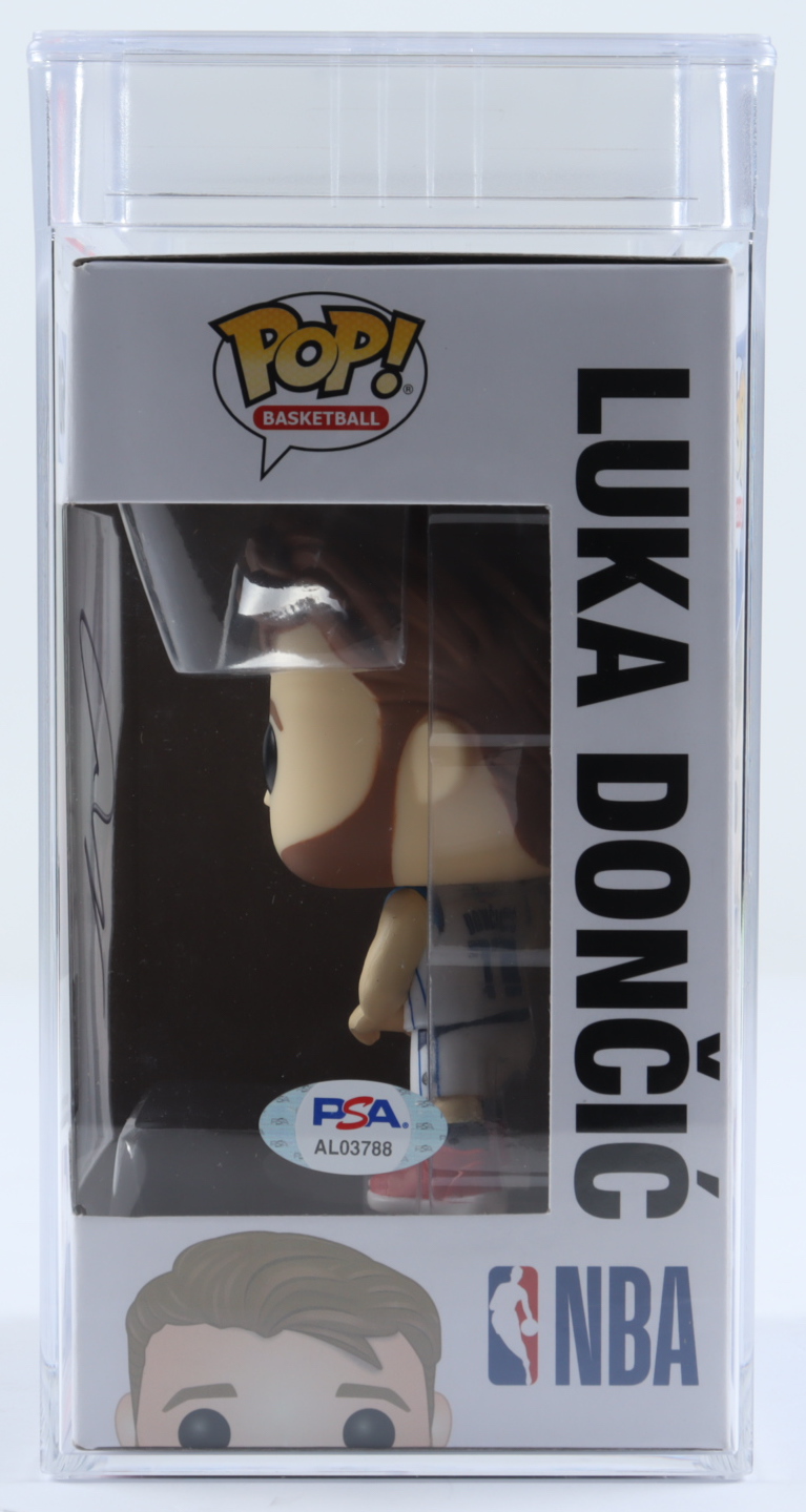 Luka Doncic Signed Mavericks #60 Basketball Funko Pop! Vinyl