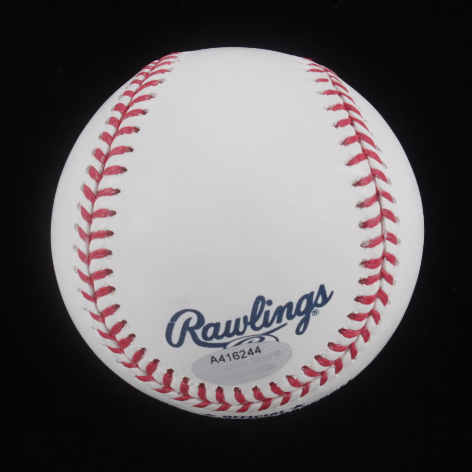 Dwight "Doc" Gooden Signed OML Baseball Inscribed "85 Triple Crown" (Schwartz Sports COA) at PristineAuction.com Dwight "Doc" Gooden Signed OML Baseball Inscribed "85 Triple Crown" (Schwartz Sports COA) at PristineAuction.com