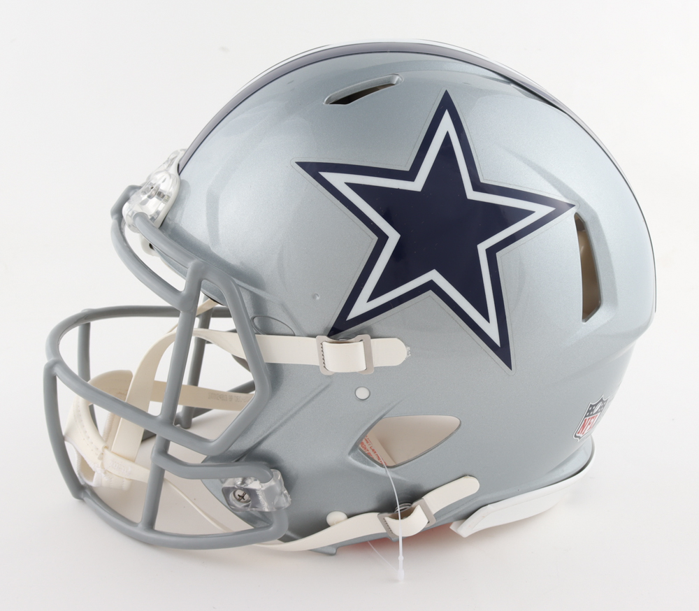 Terrell Owens Signed Cowboys Full-Size Authentic On-Field Speed Helmet Inscribed "Getcha Popcorn Ready" (JSA COA) at PristineAuction.com Terrell Owens Signed Cowboys Full-Size Authentic On-Field Speed Helmet Inscribed "Getcha Popcorn Ready" (JSA COA) at PristineAuction.com