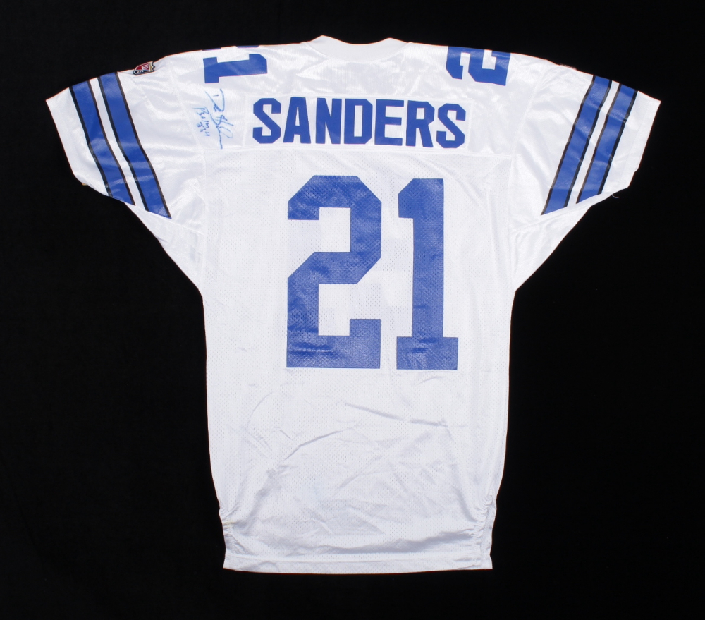 Deion Sanders Signed Cowboys Jersey (JSA COA) Pristine Auction