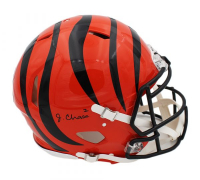 Ja'Marr Chase Signed Bengals Full-Size Authentic On-Field Speed Helmet (Radtke) at PristineAuction.com